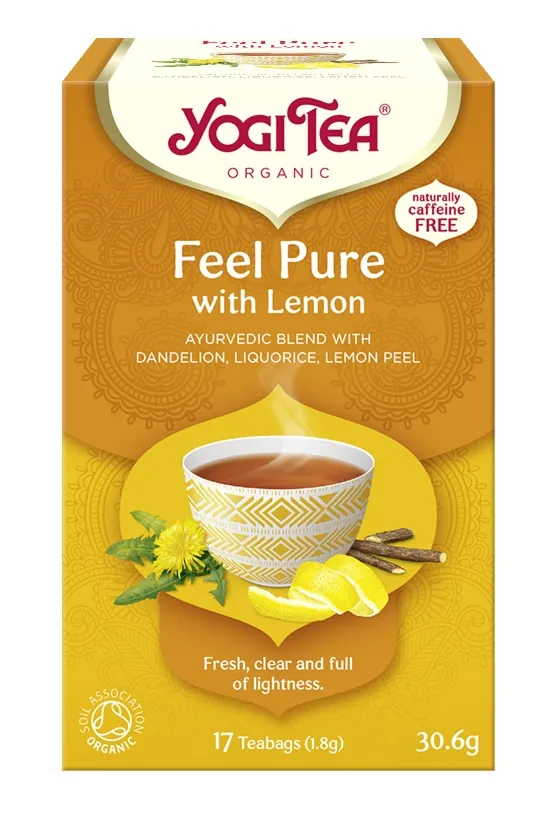 Herbata Yogi Tea Feel Pure with Lemon 30,6g