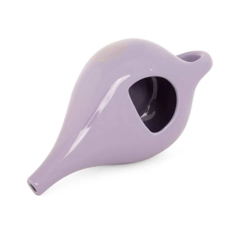 Neti Pot z Mandalą - liliowy