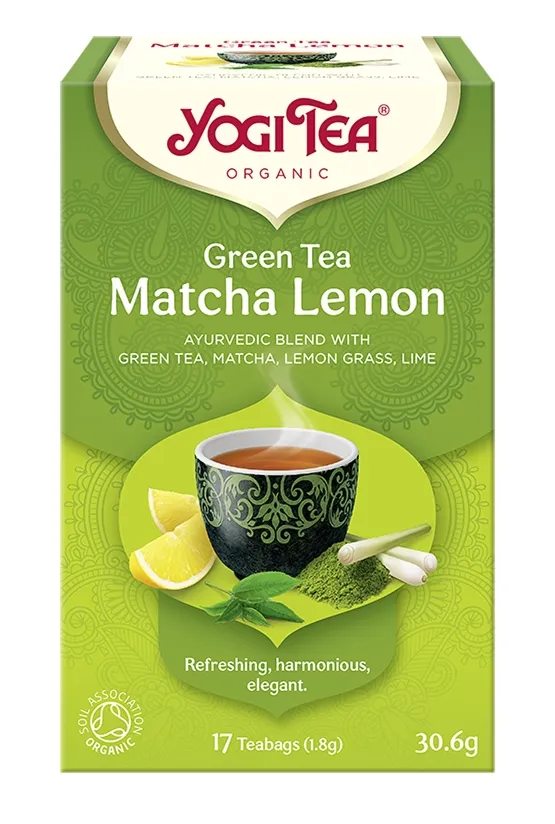 Herbata Yogi Tea Matcha Lemon 30,6g