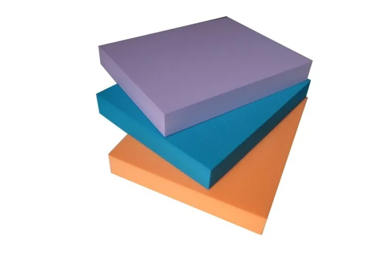 Pianka do jogi niebieska 25 cm x 20 cm x 3,2 cm