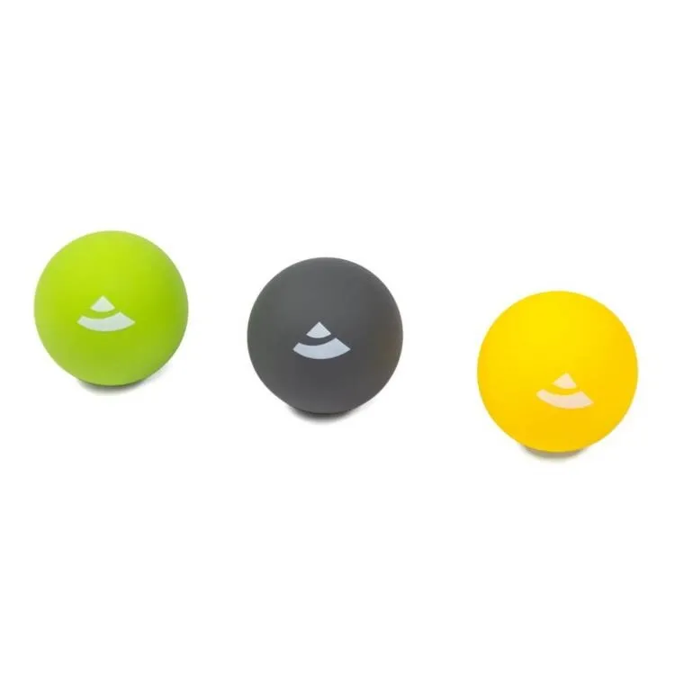 Zestaw 3 piłek do masażu powięziowego o średnicy ok 6.5cm