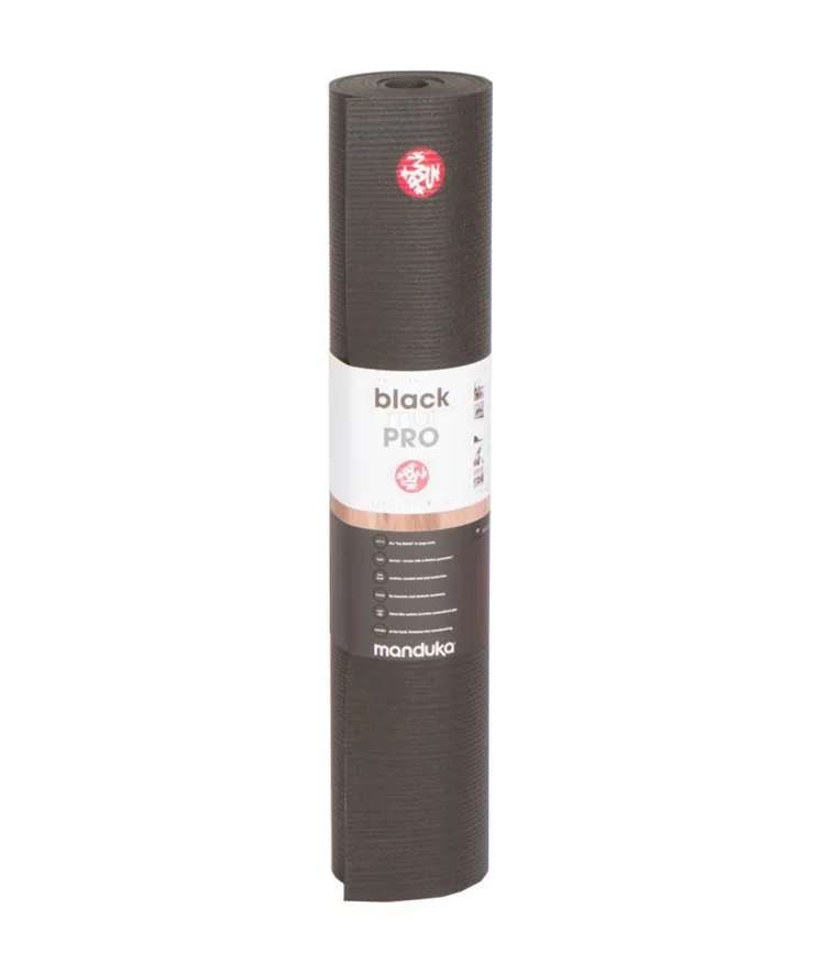 Mata do jogi Manduka Pro 6mm - Black