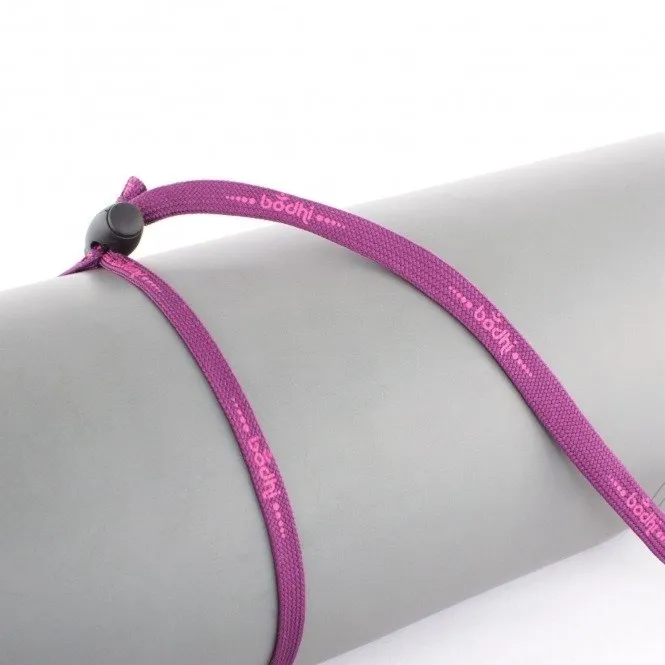 Opaska zaciskowa do transportu maty do jogi - fioletowa