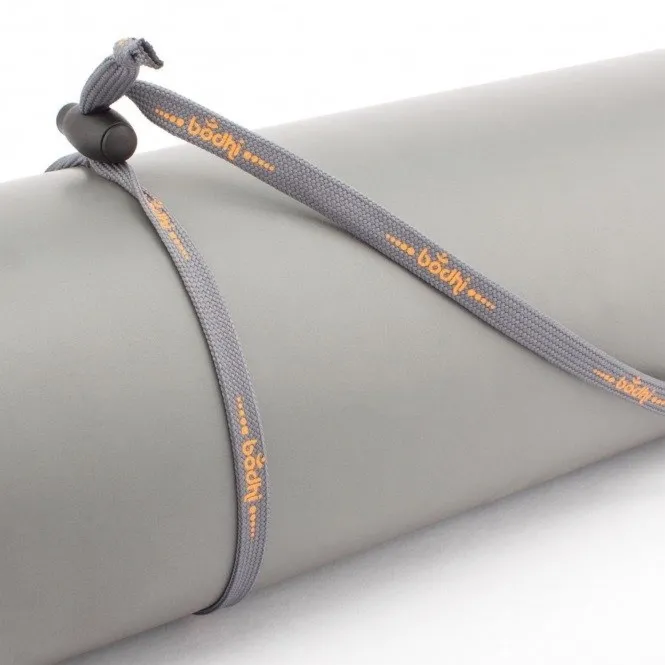 Opaska zaciskowa do transportu maty do jogi - szara