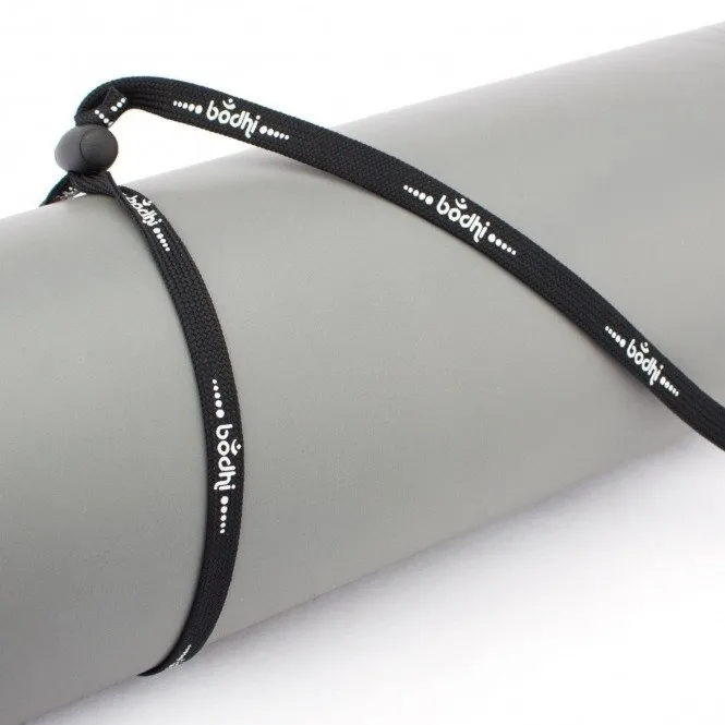 Opaska zaciskowa do transportu maty do jogi - czarna