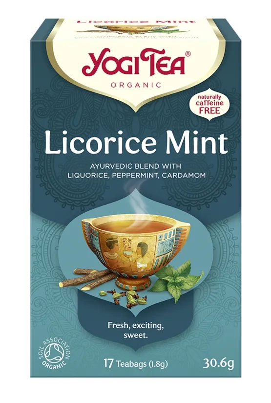 Herbata Yogi Tea Licorice Mint 30,6g