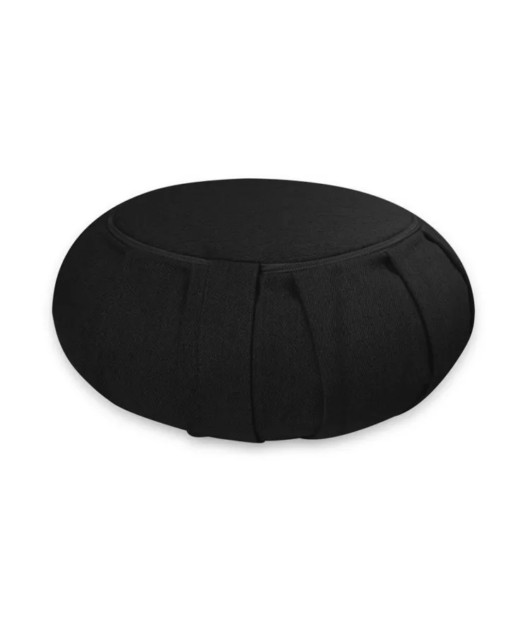 Zafu z podwójnym pokrowcem - kolor czarny