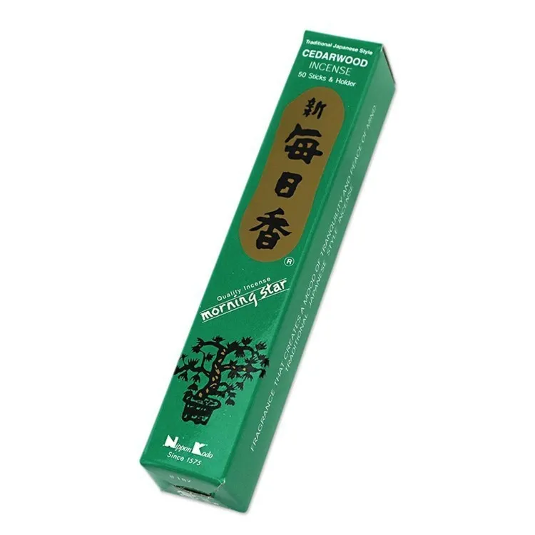 Kadzidło Morning Star - drzewo cedrowe