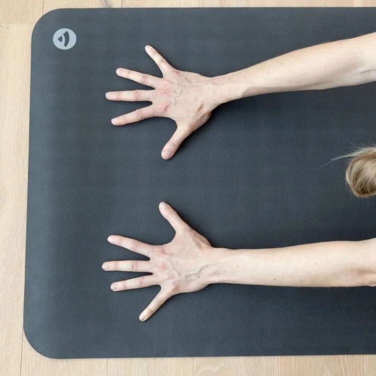 Mata do jogi ECOPRO Diamond 6mm - Szary - długa i szeroka