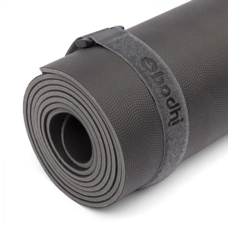 Opaska zaciskowa na maty do jogi - antracytowa