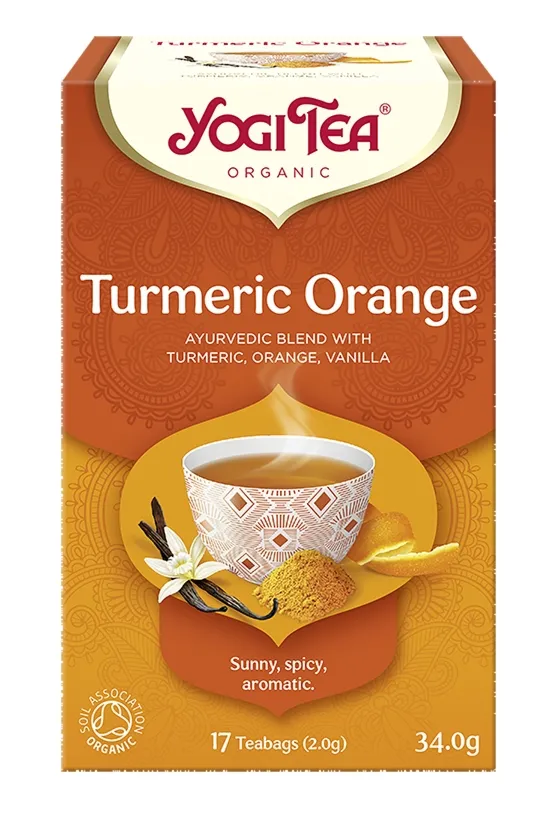 Herbata Yogi Turmeric Orange 34 g