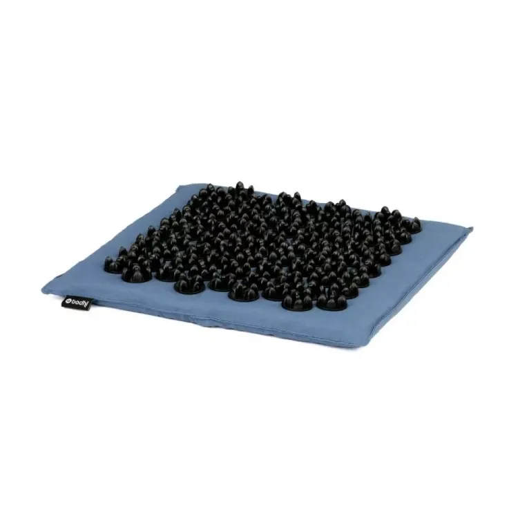 Mata do akupresury stóp niebieska