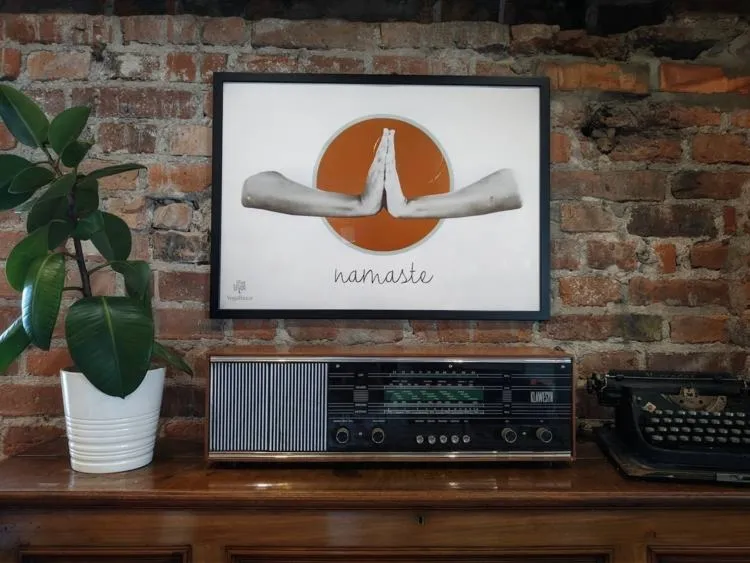 Plakat "Namaste" - rozmiar b2