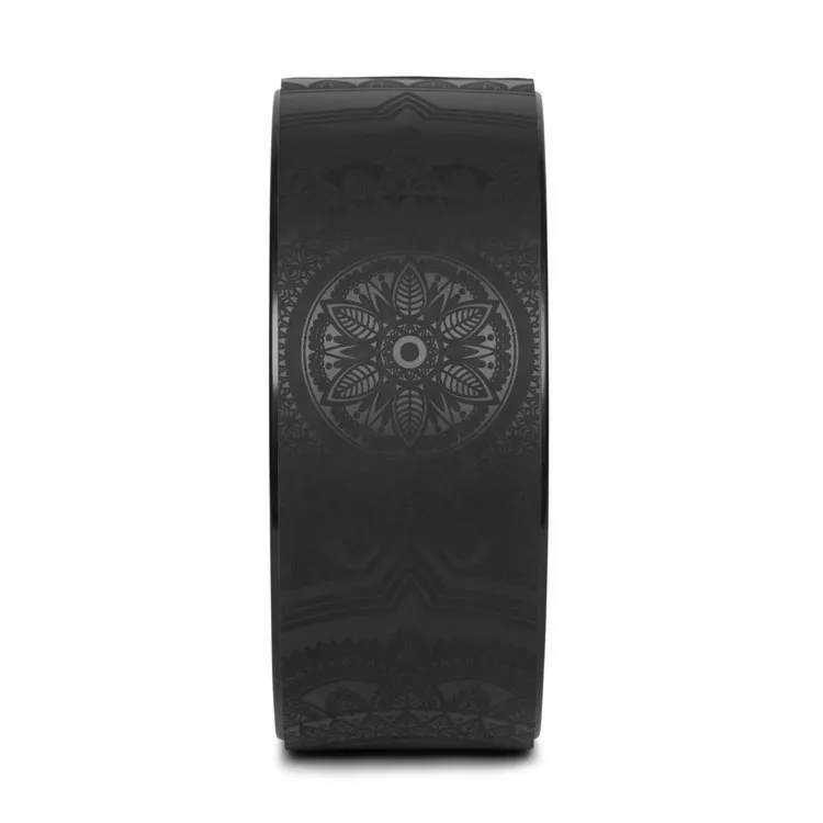Koło do jogi Samsara czarne Mandala