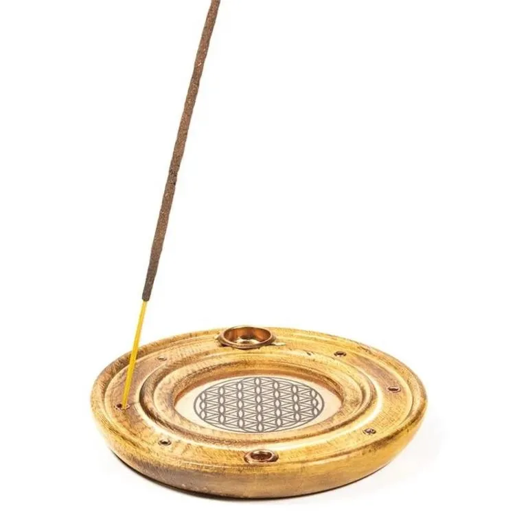 Podstawka na kadzidła - Kwiat życia