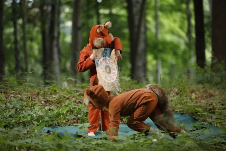 Jograki – jogowe zwierzaki puzzle dwustronne (120 elementów) z plakatem