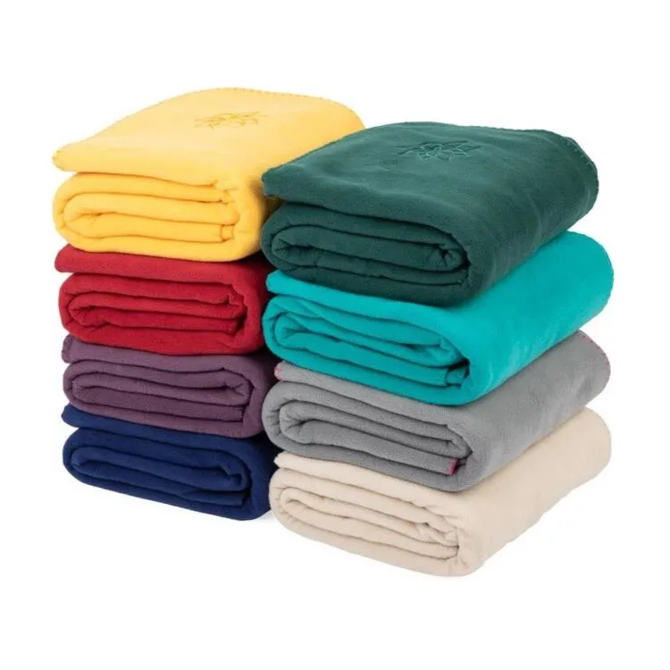 Koc do jogi ASANA - śliwkowy