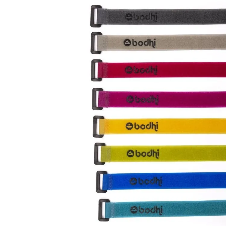 Opaska zaciskowa na maty do jogi - oliwkowa