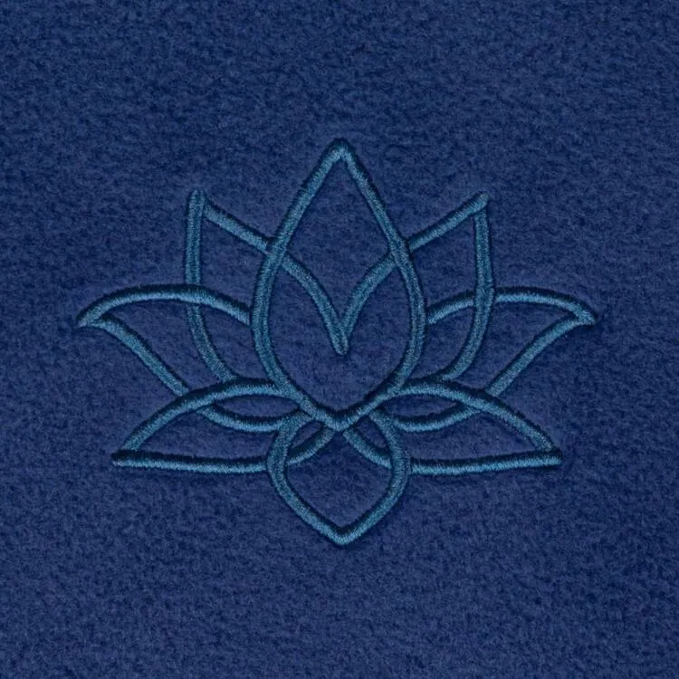 Koc do jogi ASANA - niebieski