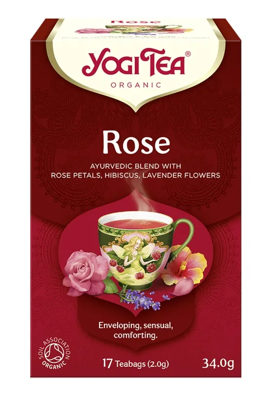 Yogi Tea Rose 34 g, Smak, Rose