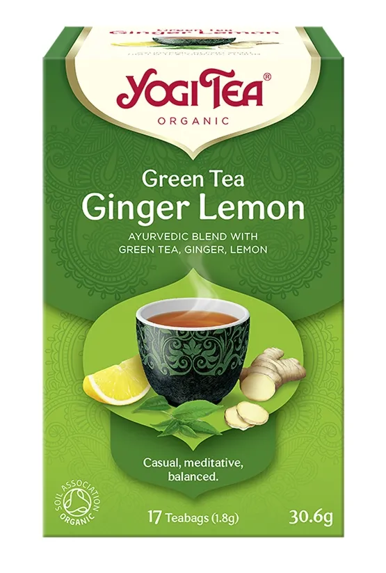 Herbata Yogi Tea Ginger Lemon 30,6g