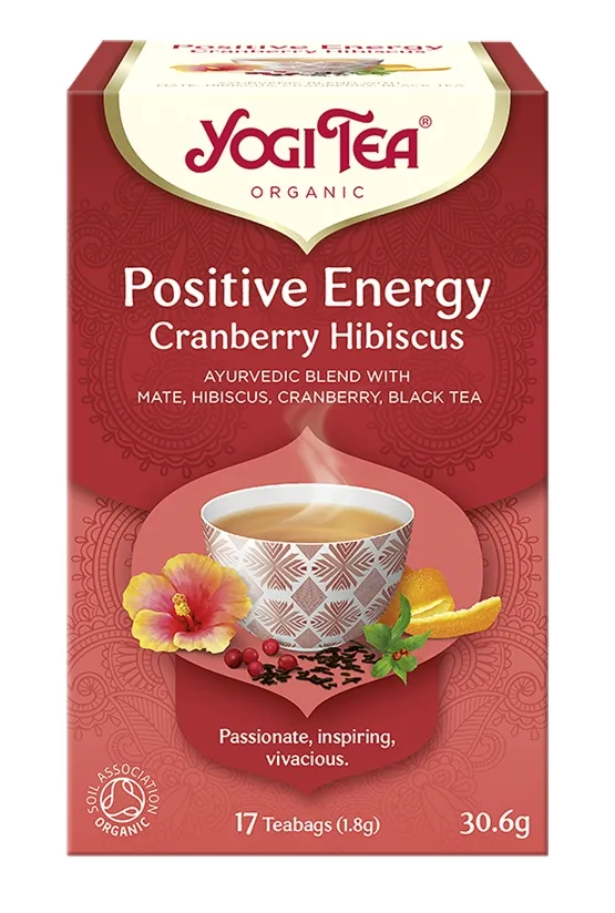 Herbata Yogi Tea Cranberry Hibiscus 30,6g