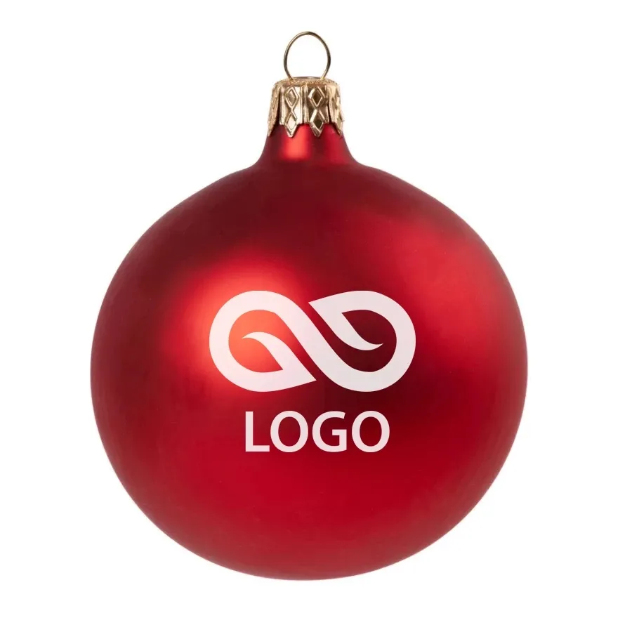 Bombki z logo - Bombka 80mm