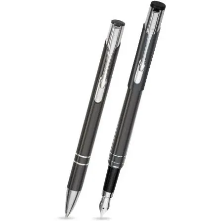 Zestaw Cosmo Długopis+Pióro - Czarny