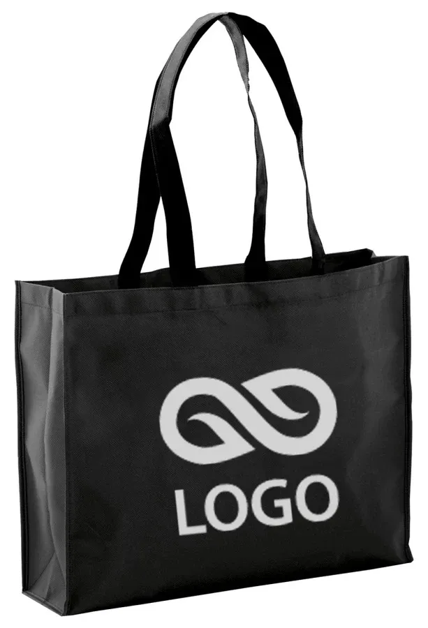 Saco torba na zakupy - Czarny