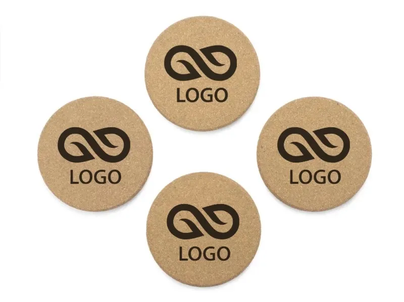 Zestaw podkładek LAUF - Naturalny