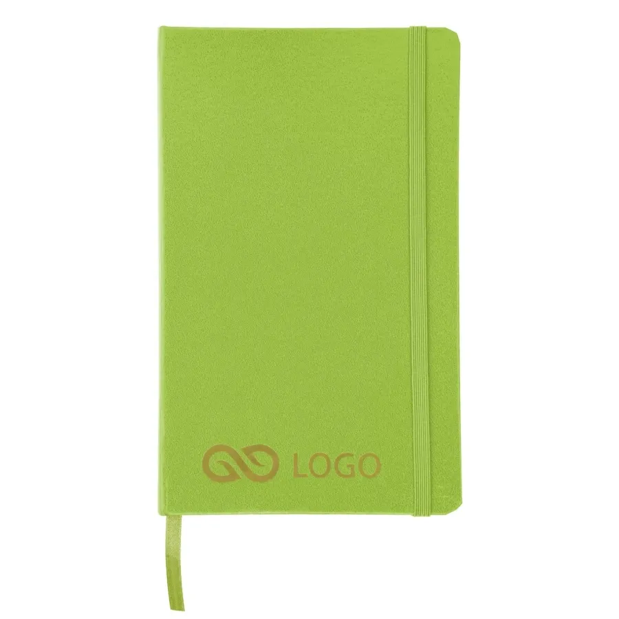 Notatnik w kratkę Asturias - Zielony