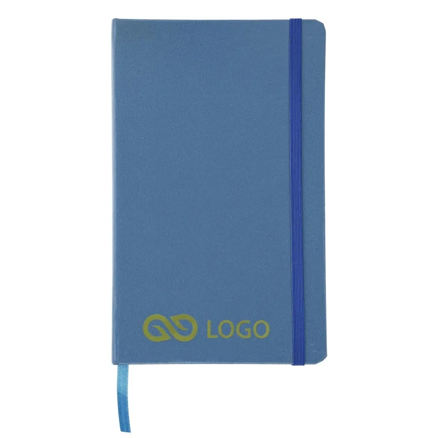 Notatnik w kratkę Asturias - Niebieski