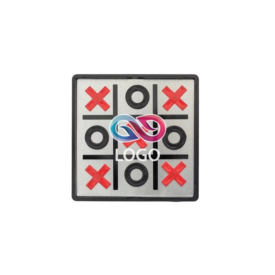 Magnetyczna gra kółko i krzyżyk - Czarny