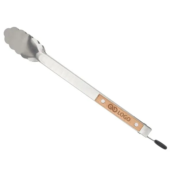 Szczypce do grilla Chef BBQ  - Srebrny