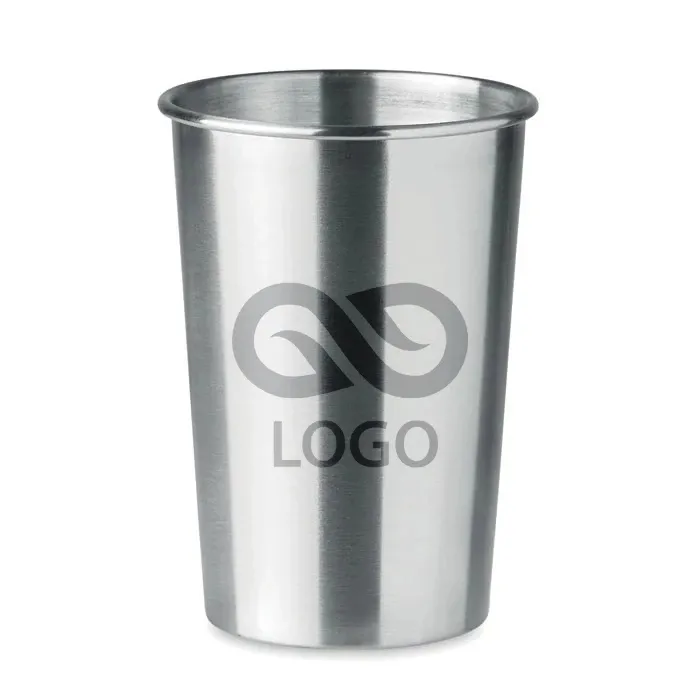 Kubek 350ml BONGO - srebrny mat