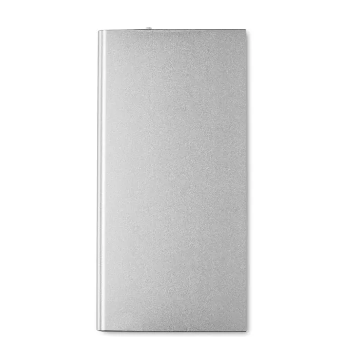 Power bank 8000mAh - POWERFLAT8 - Srebrny