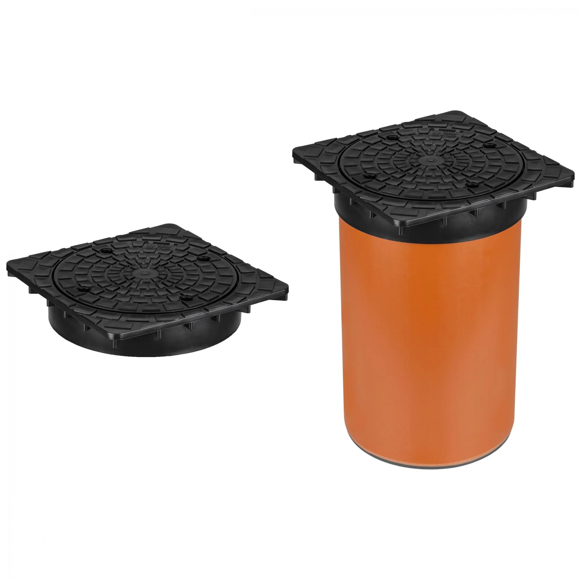 Dekiel studzienki z wizjerem 1.5t PLASMET 001130