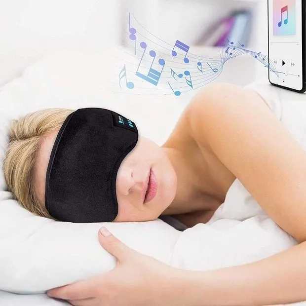 Muzyczna Maska do Spania