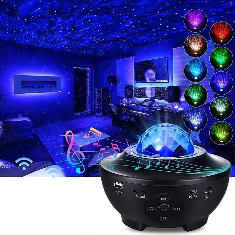 Galaktyczny Głośnik z Projektorem