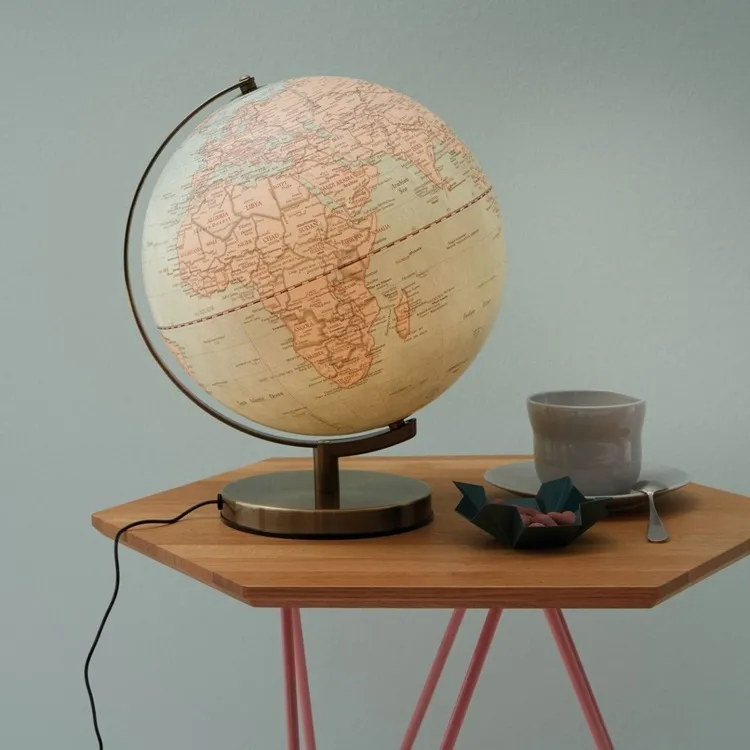 Podświetlany Globus Stellar Antique