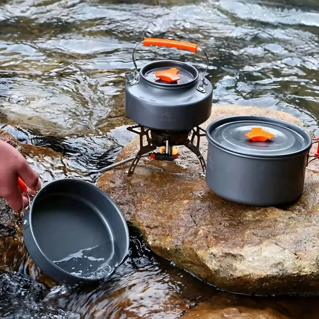 Zestaw Naczyń Turystycznych XXL