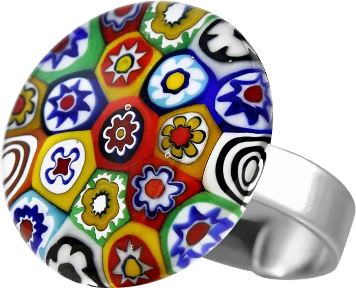 Pierścionek MURANO GLASS PP381 Kolekcja PONTE