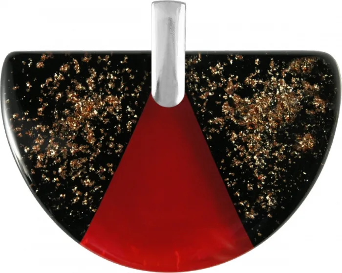 Wisior Półkola MURANO GLASS P557 Kolekcja MARCHESA