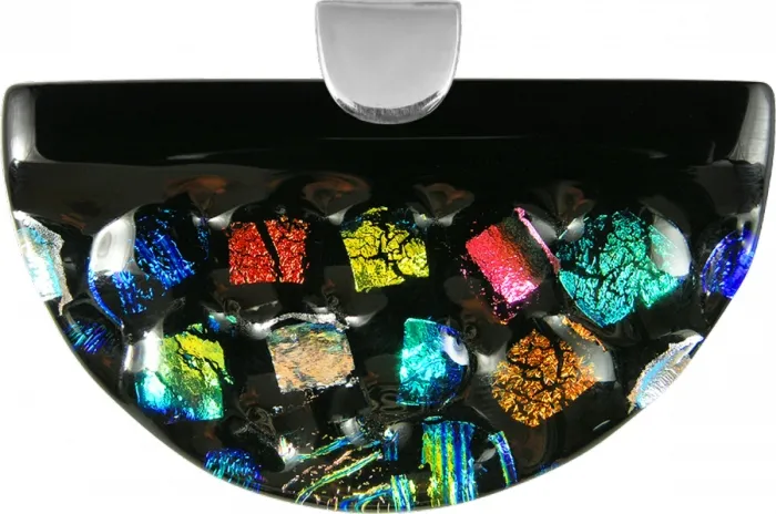 Wisior Półkole MURANO GLASS P711 Kolekcja SCHERZO