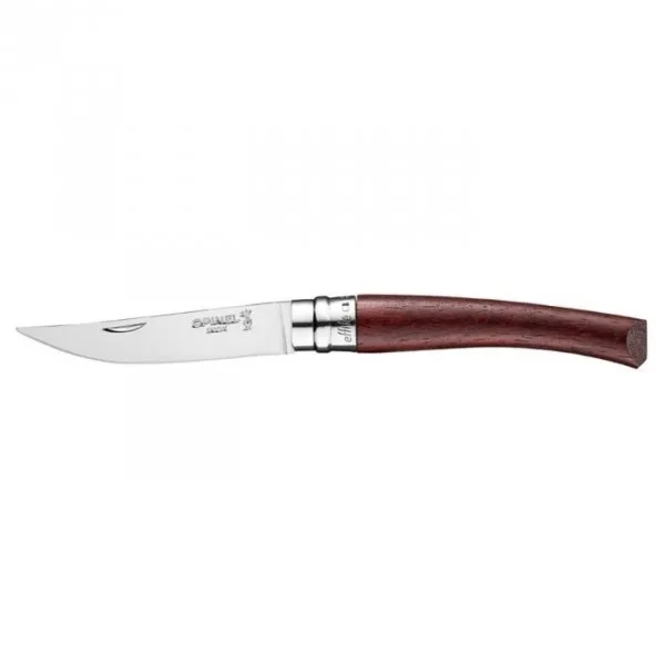 Opinel Nóż Slim Padauk Mirror Blade 08