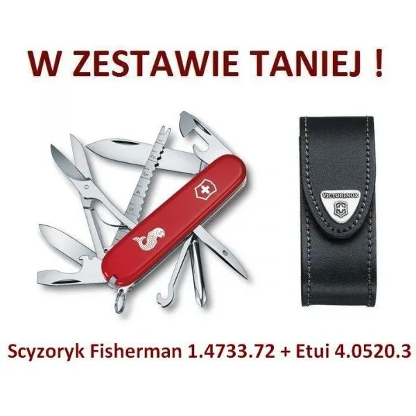 Scyzoryk Victorinox Fisherman w zestawie z etui