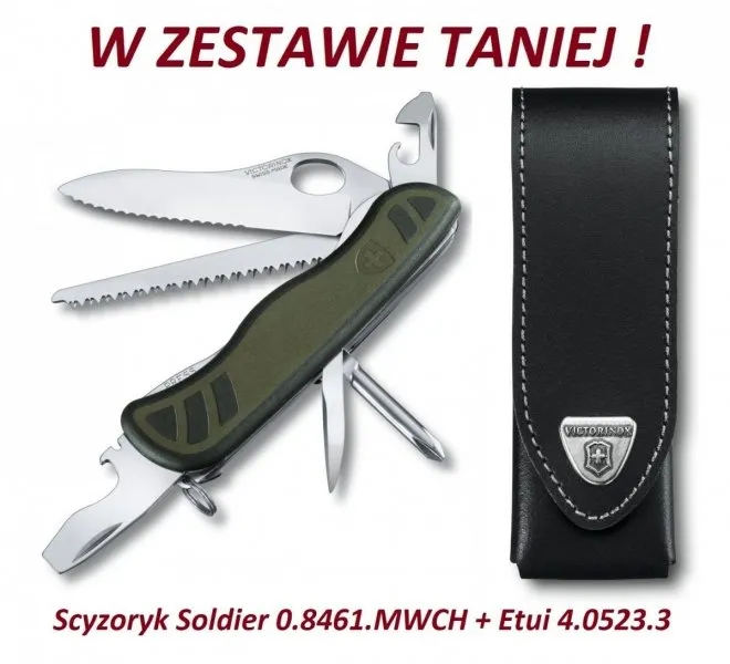 Scyzoryk Victorinox Soldier w zestawie z etui