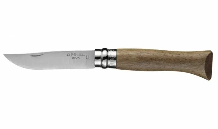 Nóż Składany Opinel No 06 Inox Lux Walnut 002025