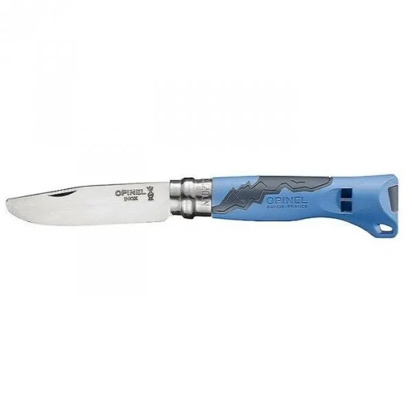 Nóż Składany Opinel No 07 Inox Outdoor Junior Blue 001898