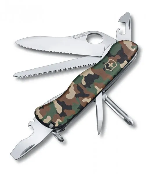 Scyzoryk Victorinox Trailmaster One Hand Camouflage 0.8463.MW94 - Grawer Gratis